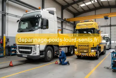 Air, boite de vitesse, freins bloqué sur poids lourd